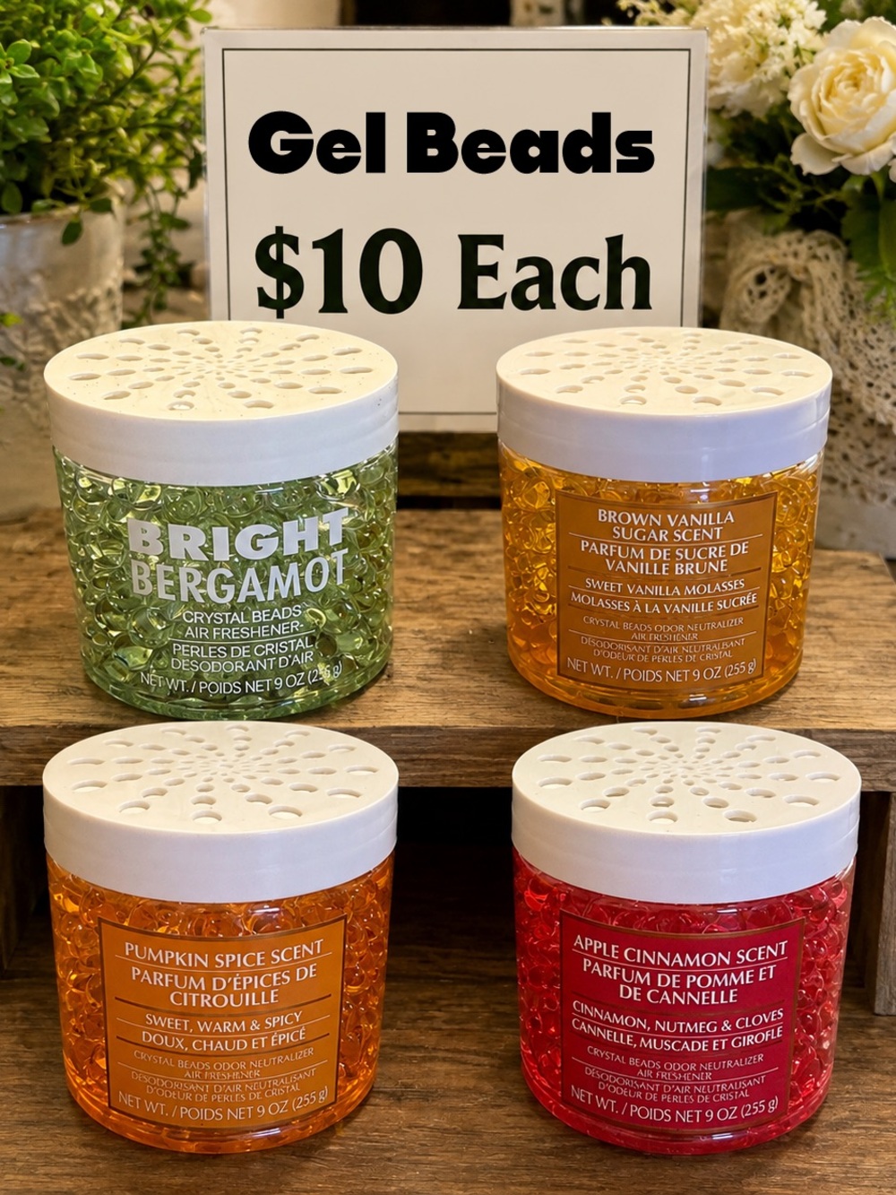 ✴️New✴️Gel Beads Air Fresheners “4” Different Scents